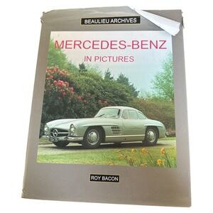 MERCEDES-BENZ‎ IN PICTURES By Roy Bacon - Hardcover  Book Illustrated 1999